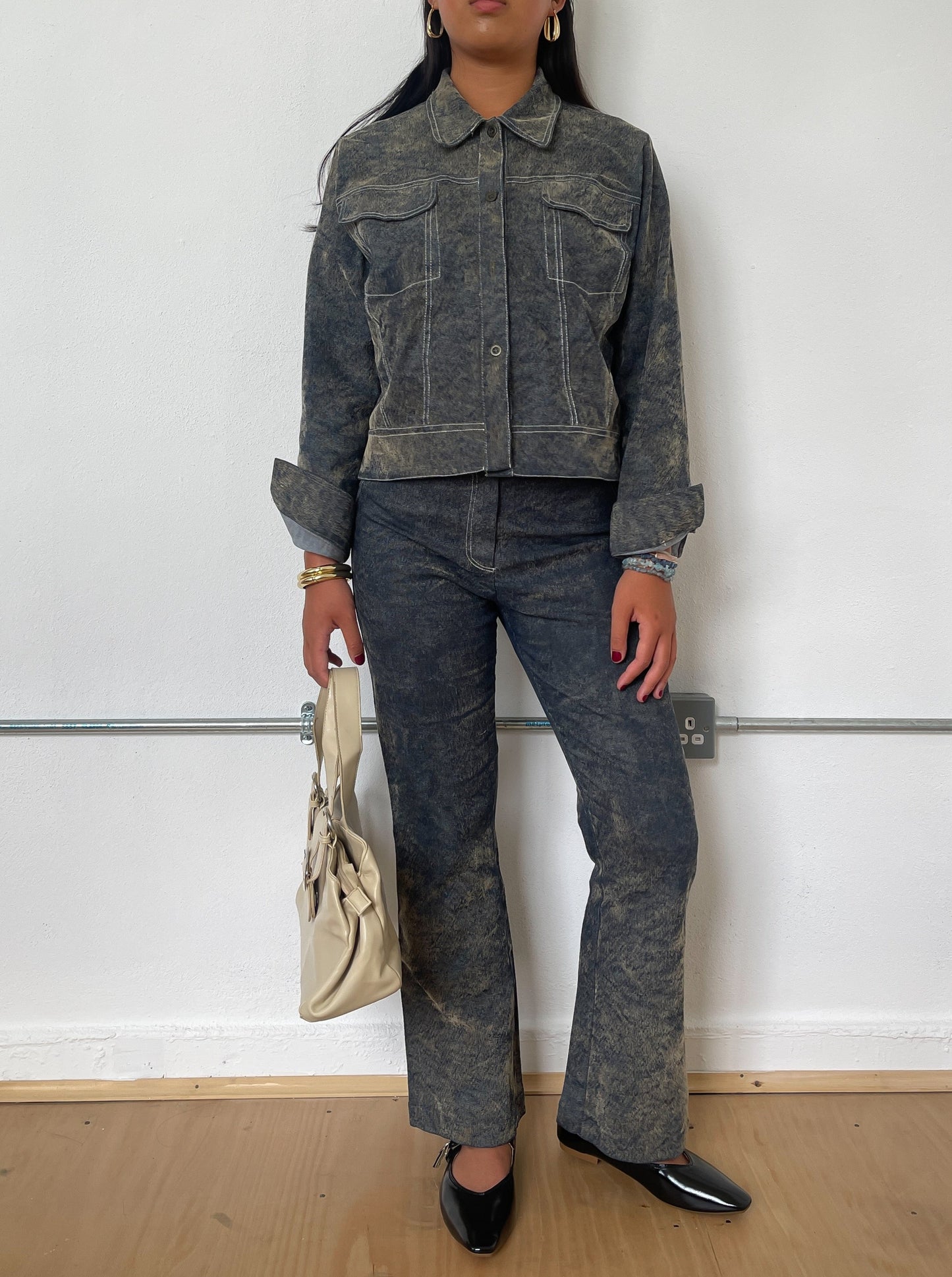 Vintage Corduroy Two Piece Set