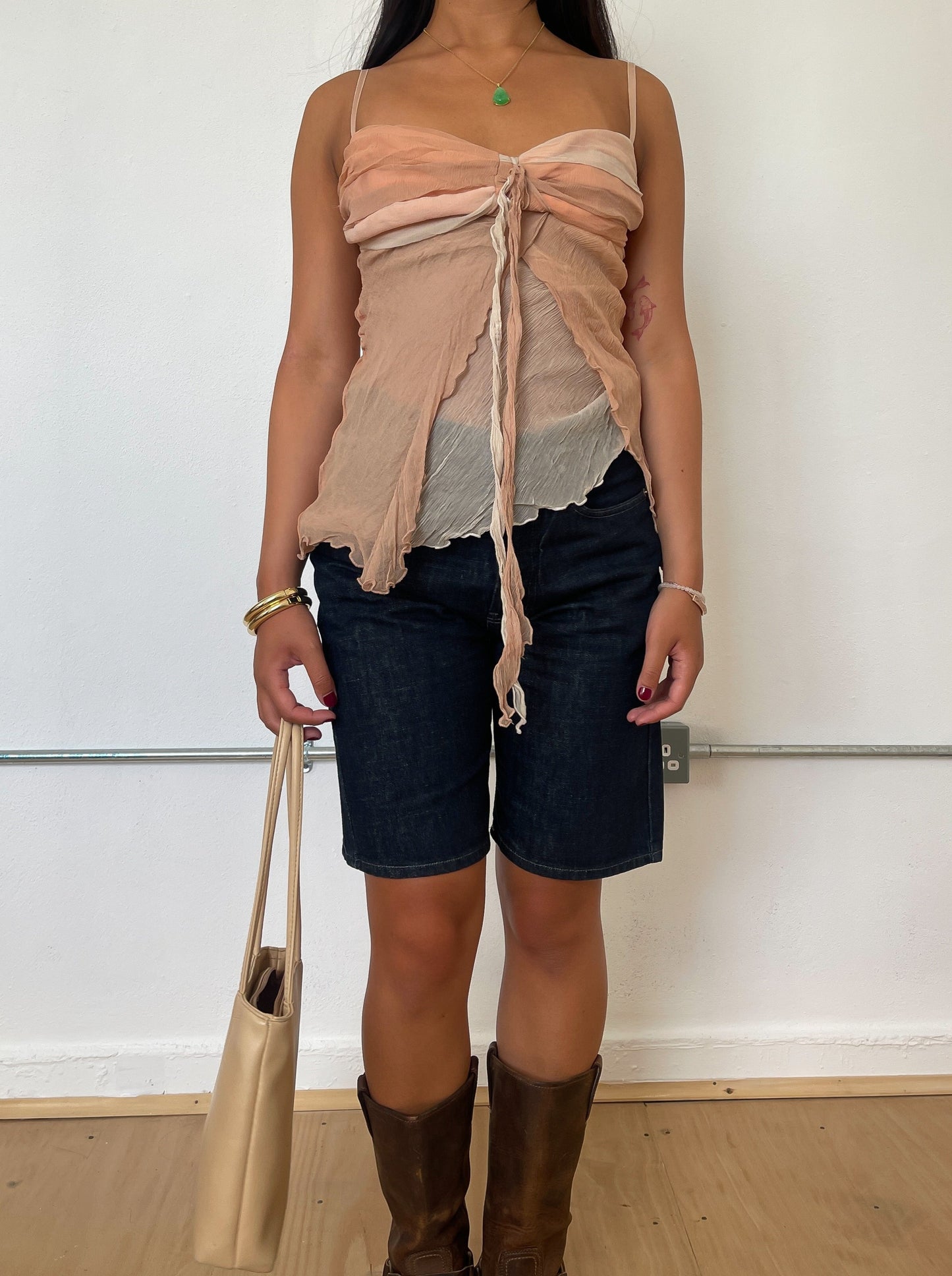 Vintage Flowy Cami Top