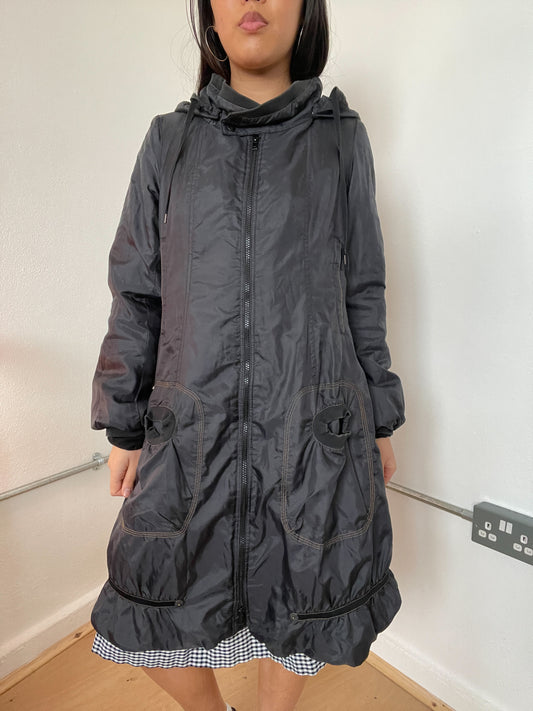 Black cop copine jacket