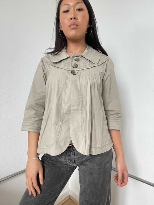 Camel Canvas Swing Jacket