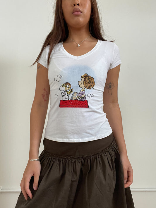 Vintage  Snoopy Graphic T Shirt