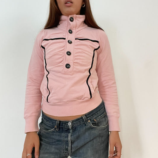 Vintage Pink Track Jumper