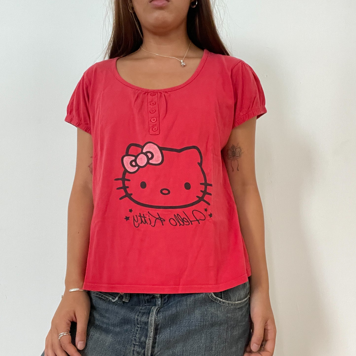 Vintage Red Hello Kitty Graphic Tee