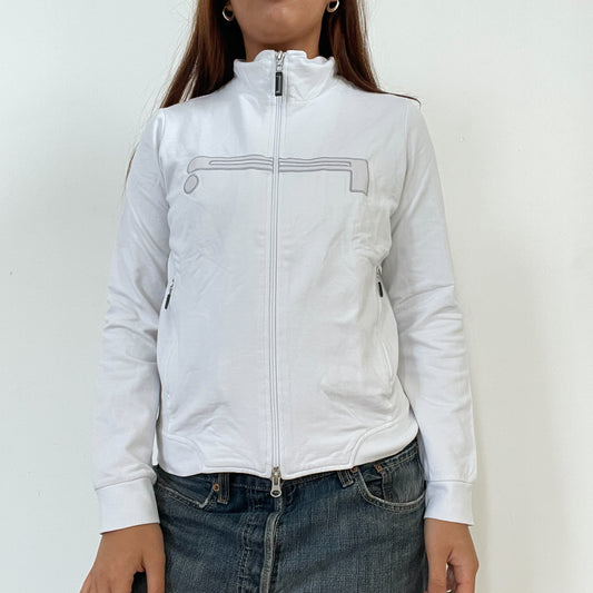 Vintage White Pirelli Track Jacket