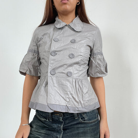 Vintage Grey Peacoat Swing Top