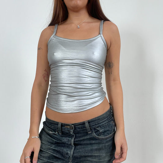 Vintage Silver Sporty Cami Top