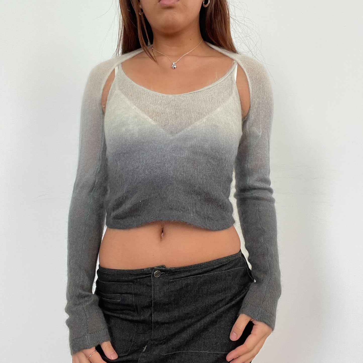Vintage Grey Ombre Two Piece Set
