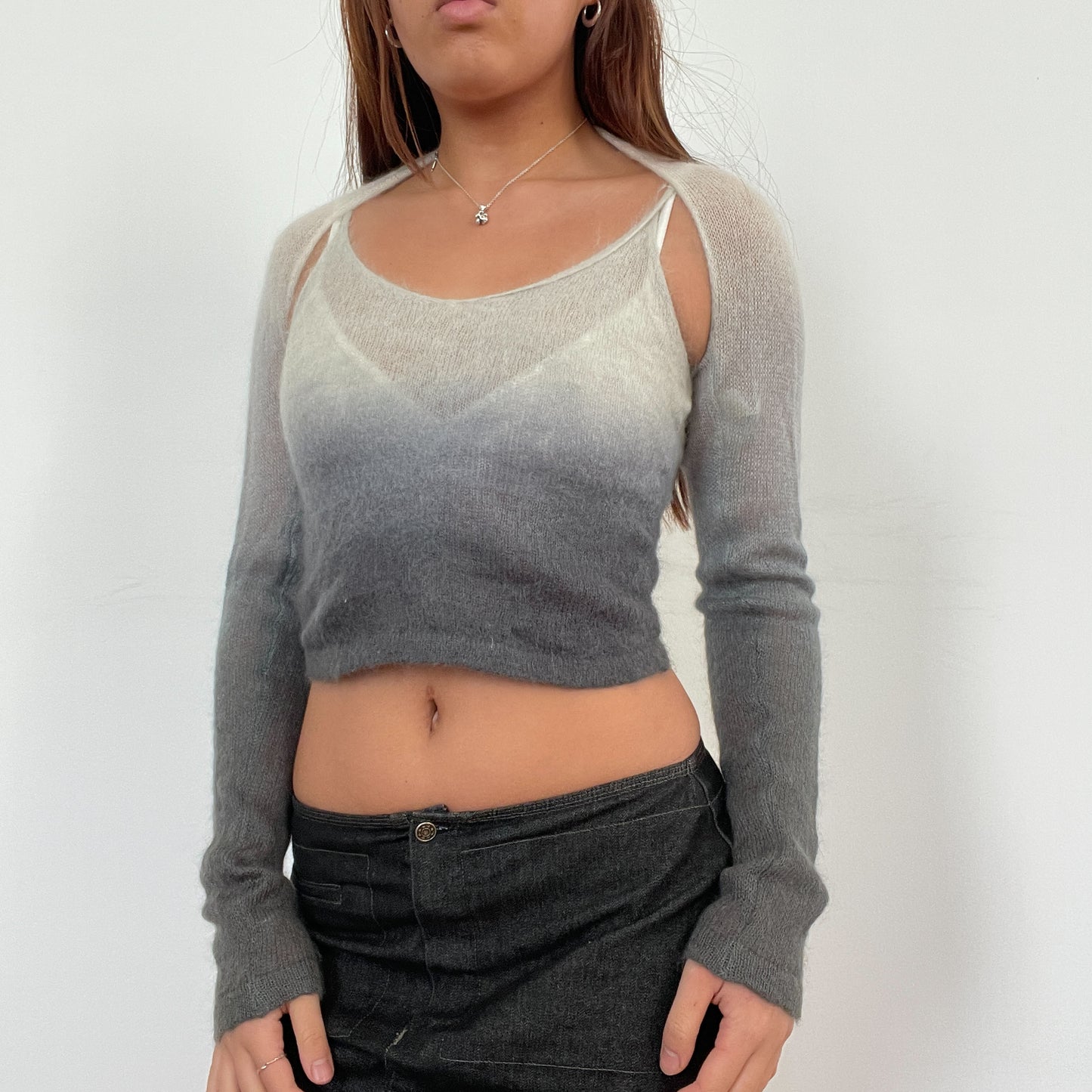 Vintage Grey Ombre Two Piece Set