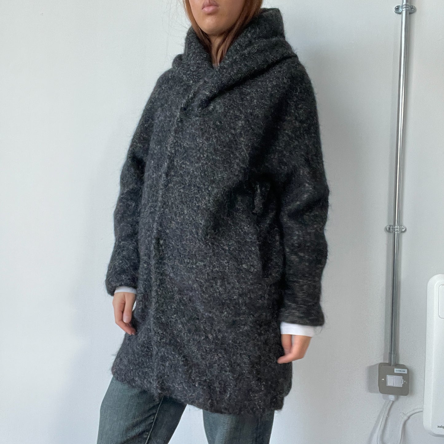 Dark grey wool coat Cop Copine Coat