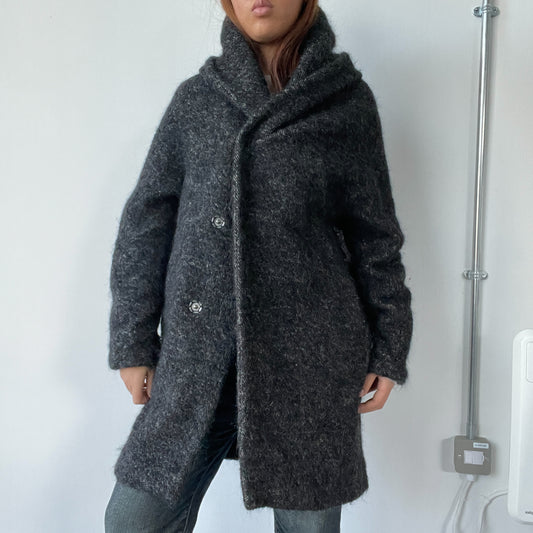 Dark grey wool coat Cop Copine Coat