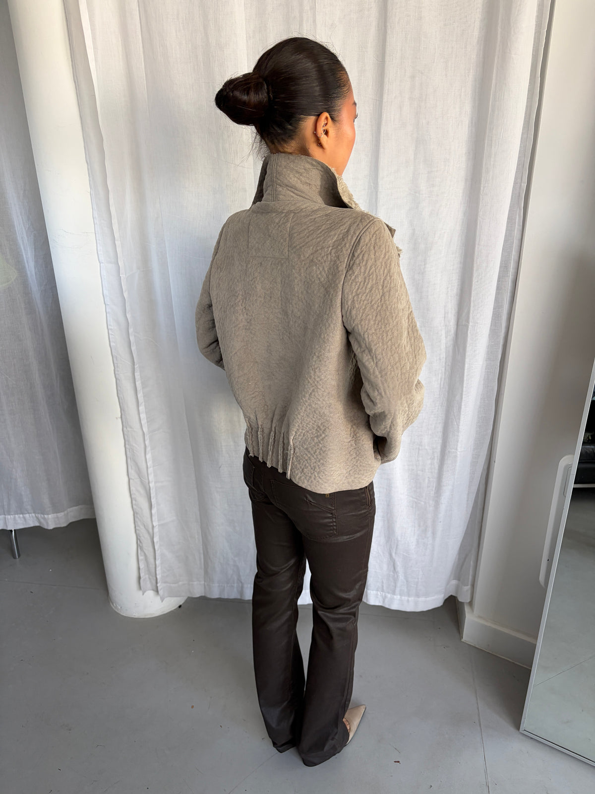 Vintage Cop Copine Faux Sherling Jacket