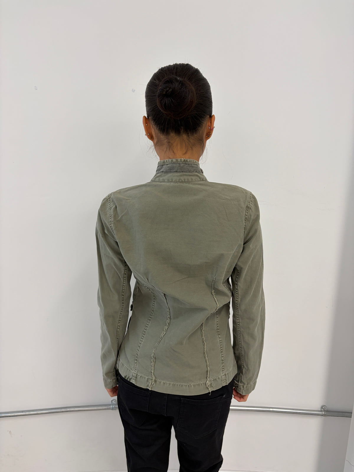 Vintage Khaki Utility Jacket