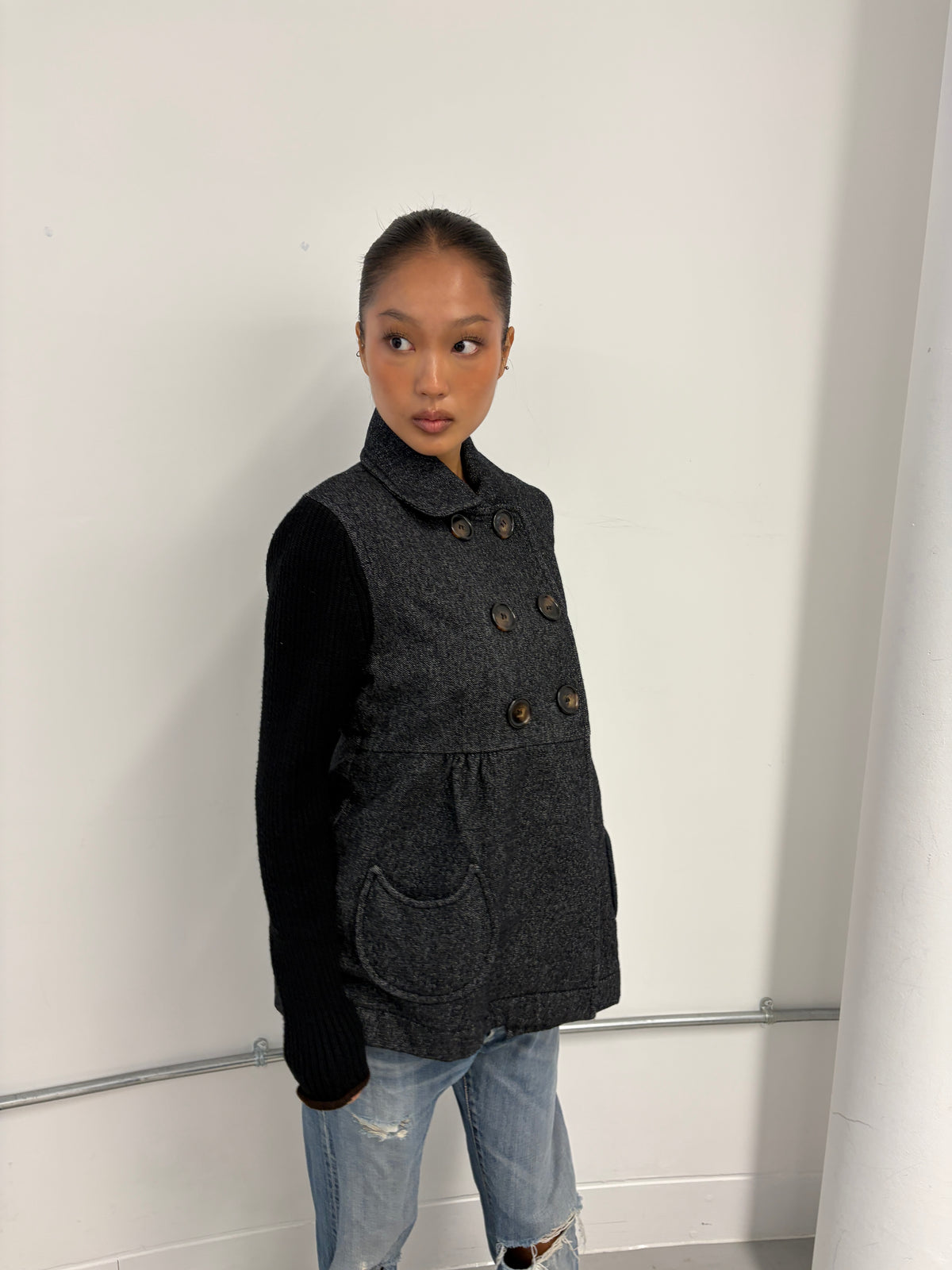 Vintage Cop Copine Peacoat