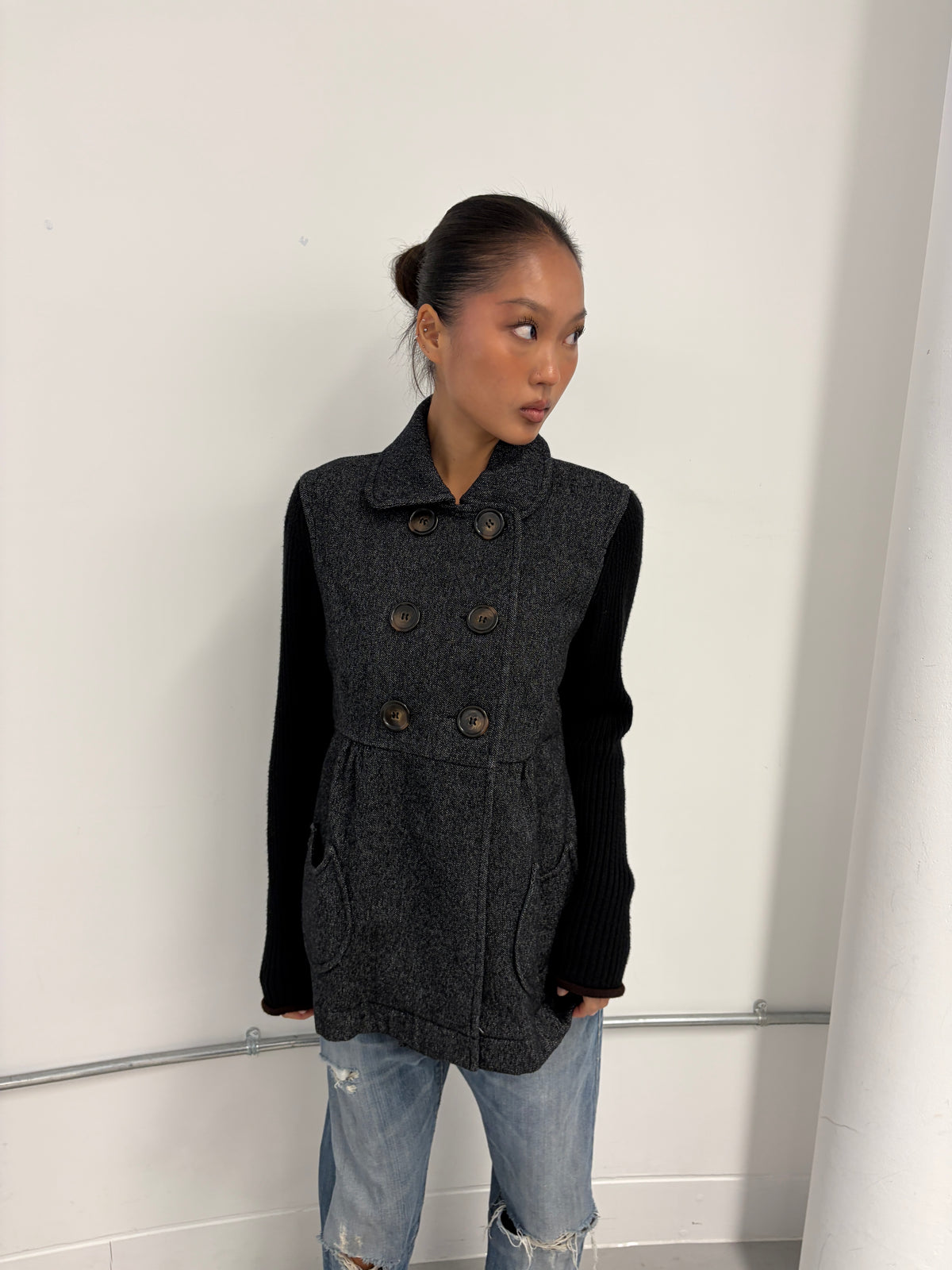 Vintage Cop Copine Peacoat