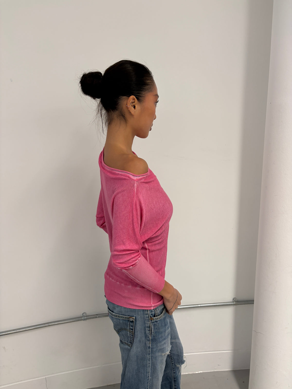 Vintage Guess One Shoulder Top