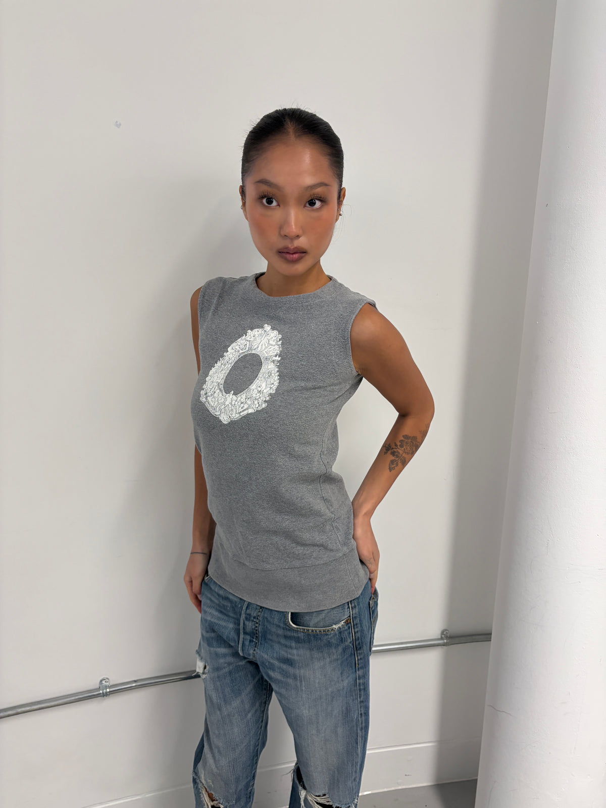 Vintage Thick Graphic Tank Top