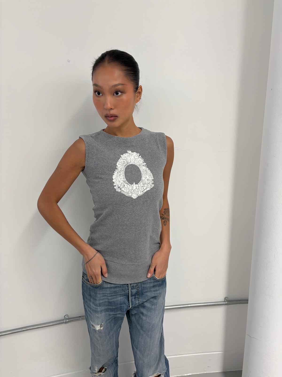Vintage Thick Graphic Tank Top