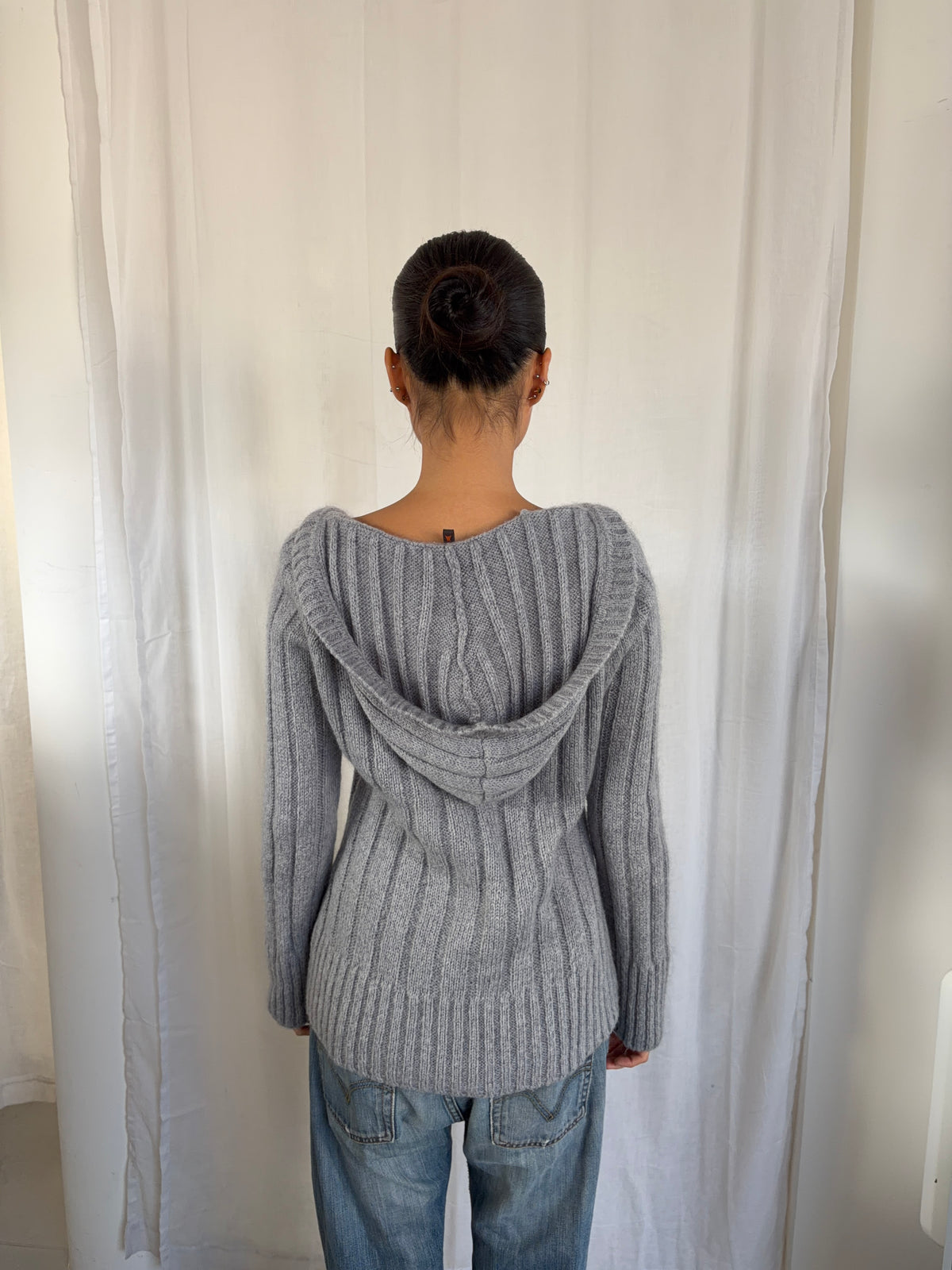 Vintage Cop Copine Hooded Jumper