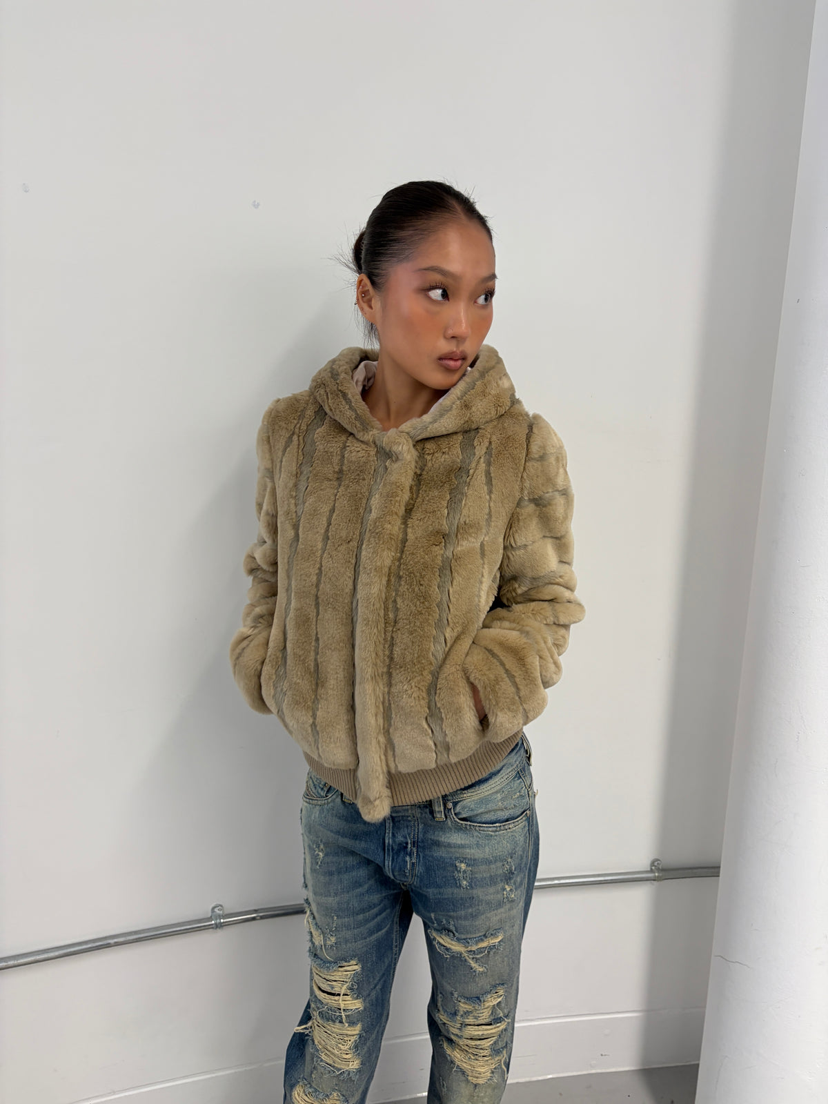 Vintage Faux Fur Jacket