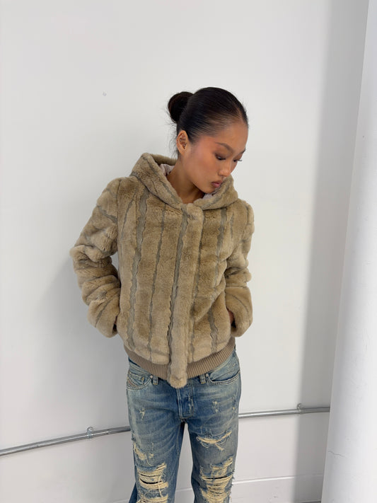 Vintage Faux Fur Jacket