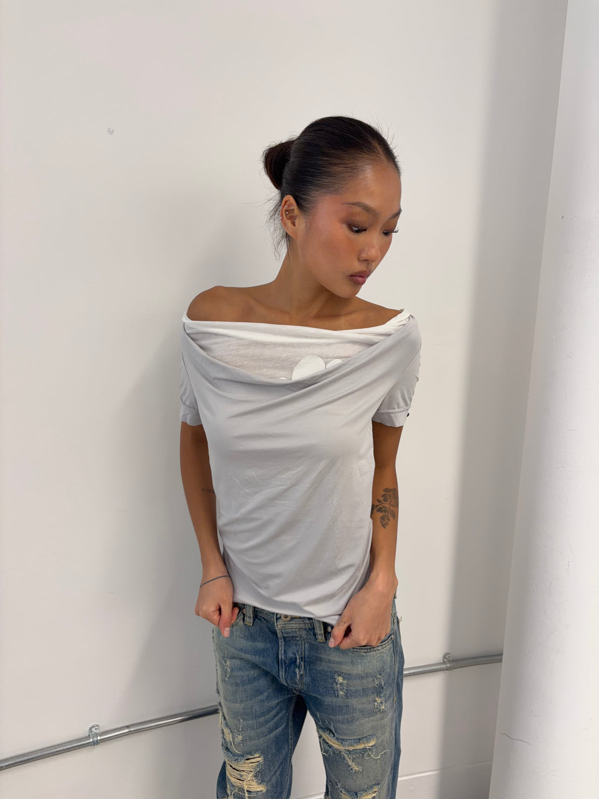 Vintage Cop Copine Two Layer Top