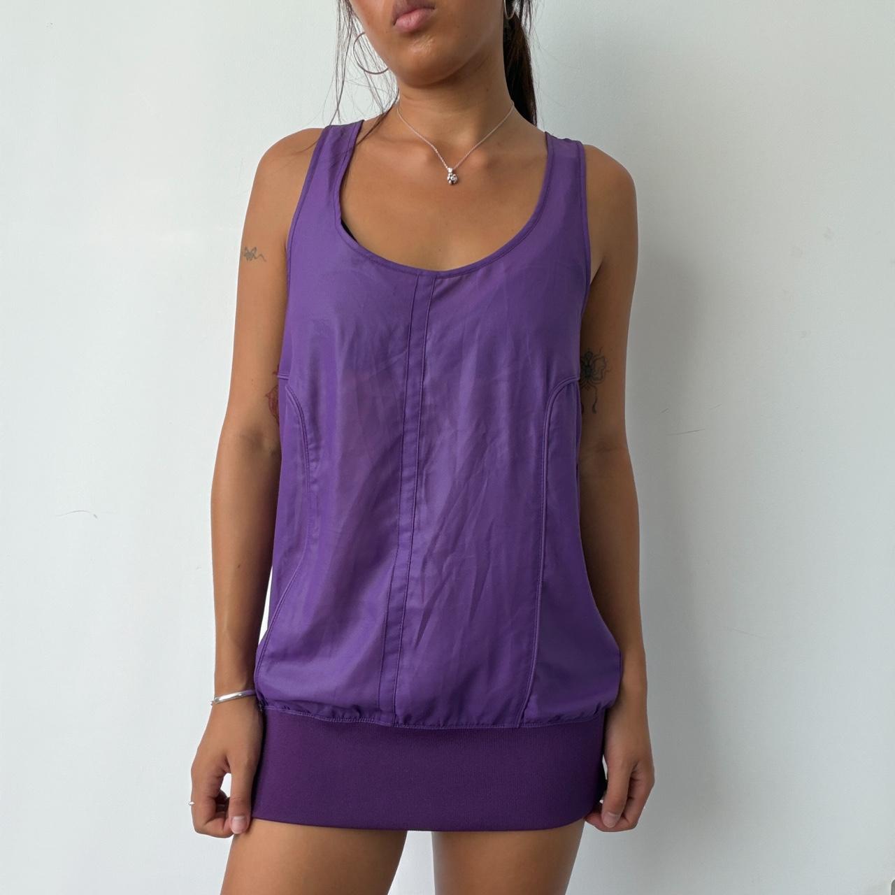 Vintage Purple Diesel Open Back Dress/Top