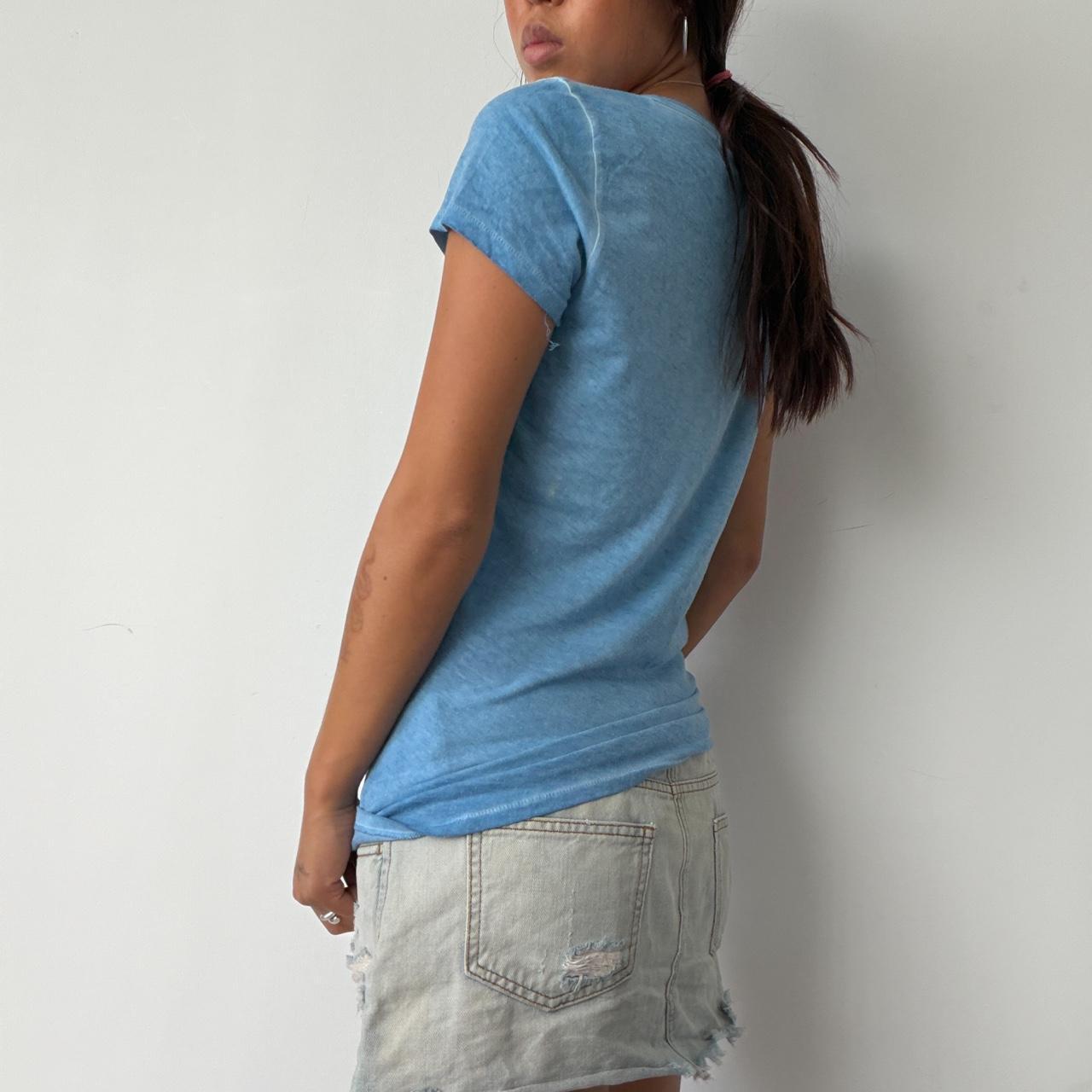 Vintage Linen Graphic Top