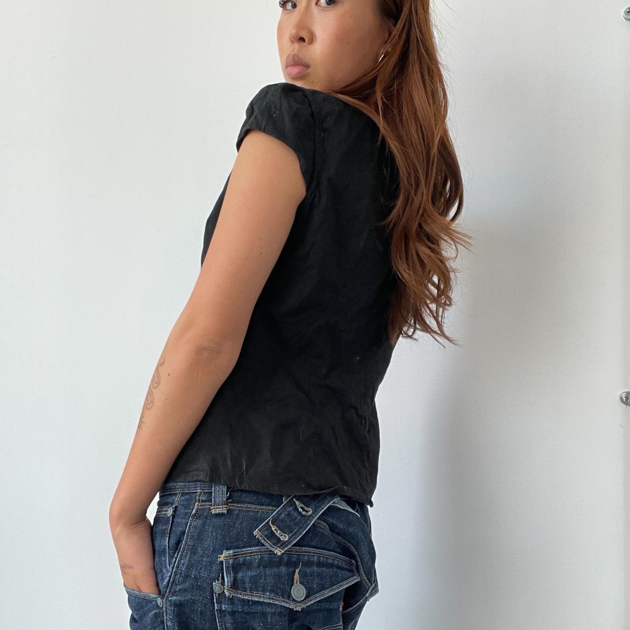Black Peacoat Top