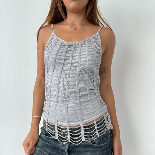 Vintage Beaded halter neck Top