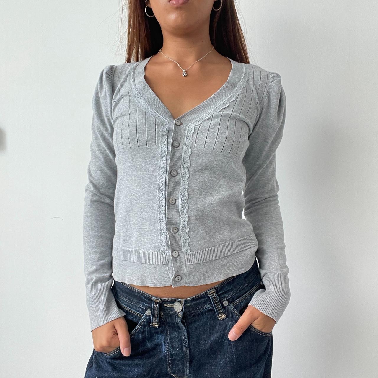 Vintage Grey Cardigan