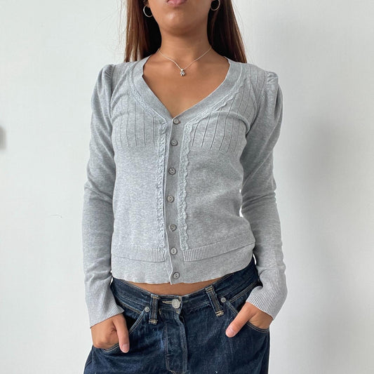 Vintage Grey Cardigan