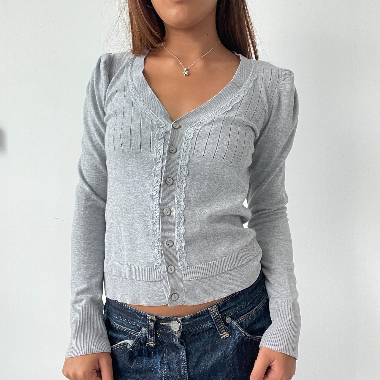 Vintage Grey Cardigan