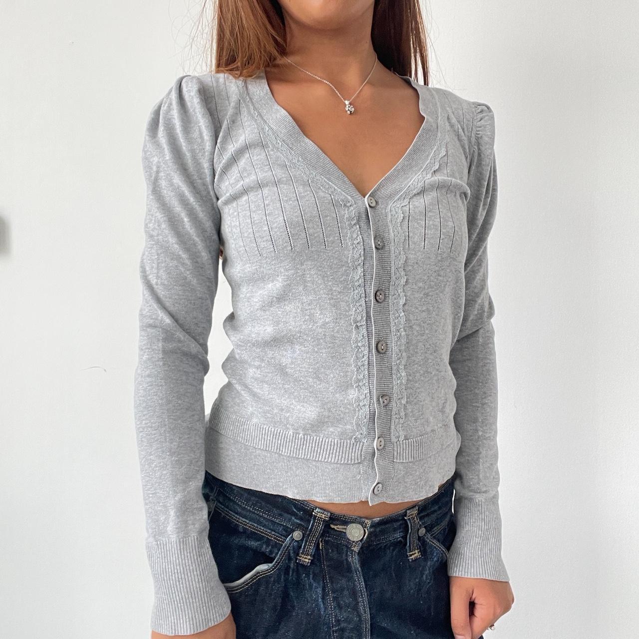 Vintage Grey Cardigan