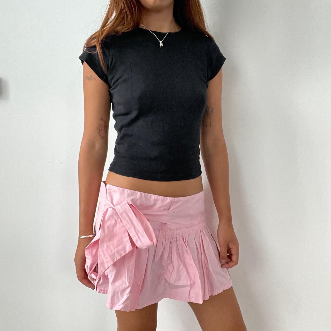 Vintage Pink Mini Skirt