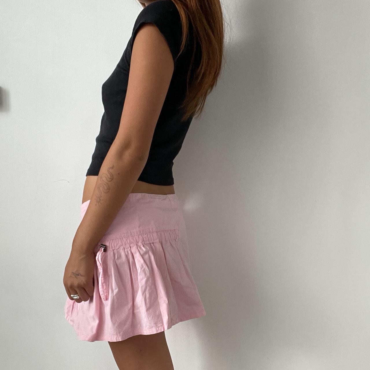 Vintage Pink Mini Skirt