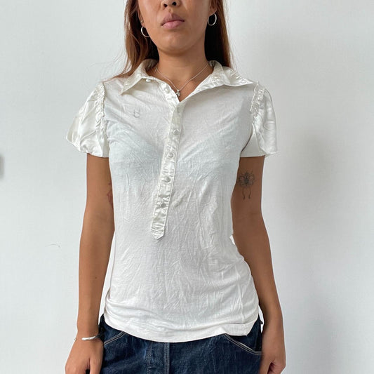 Vintage White Blouse