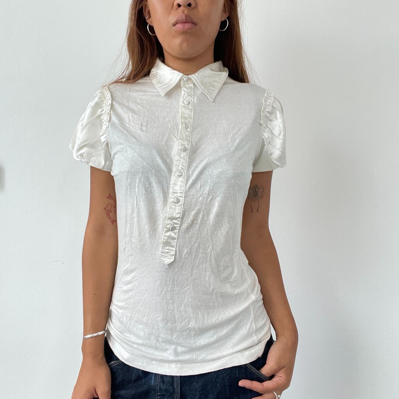 Vintage White Blouse