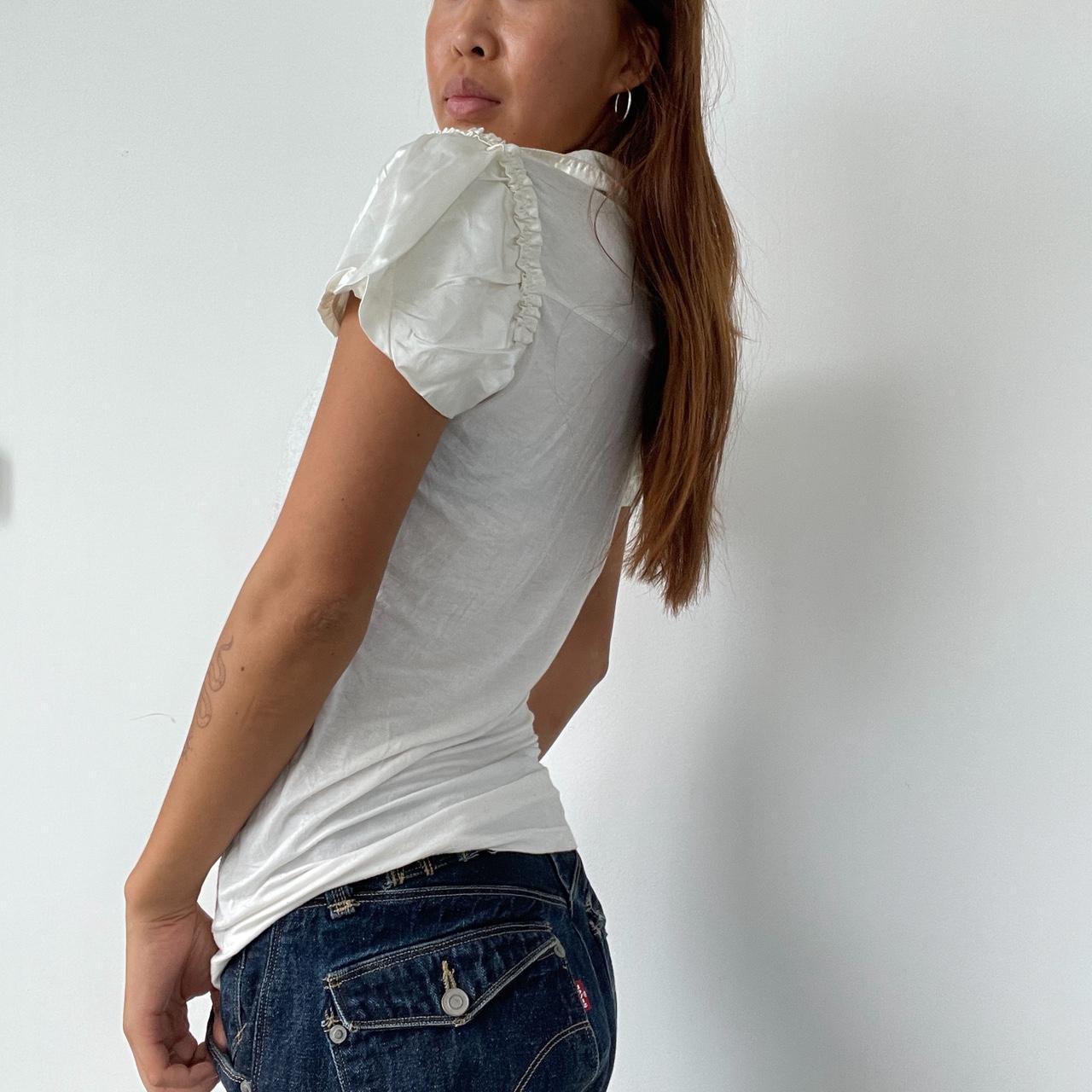 Vintage White Blouse