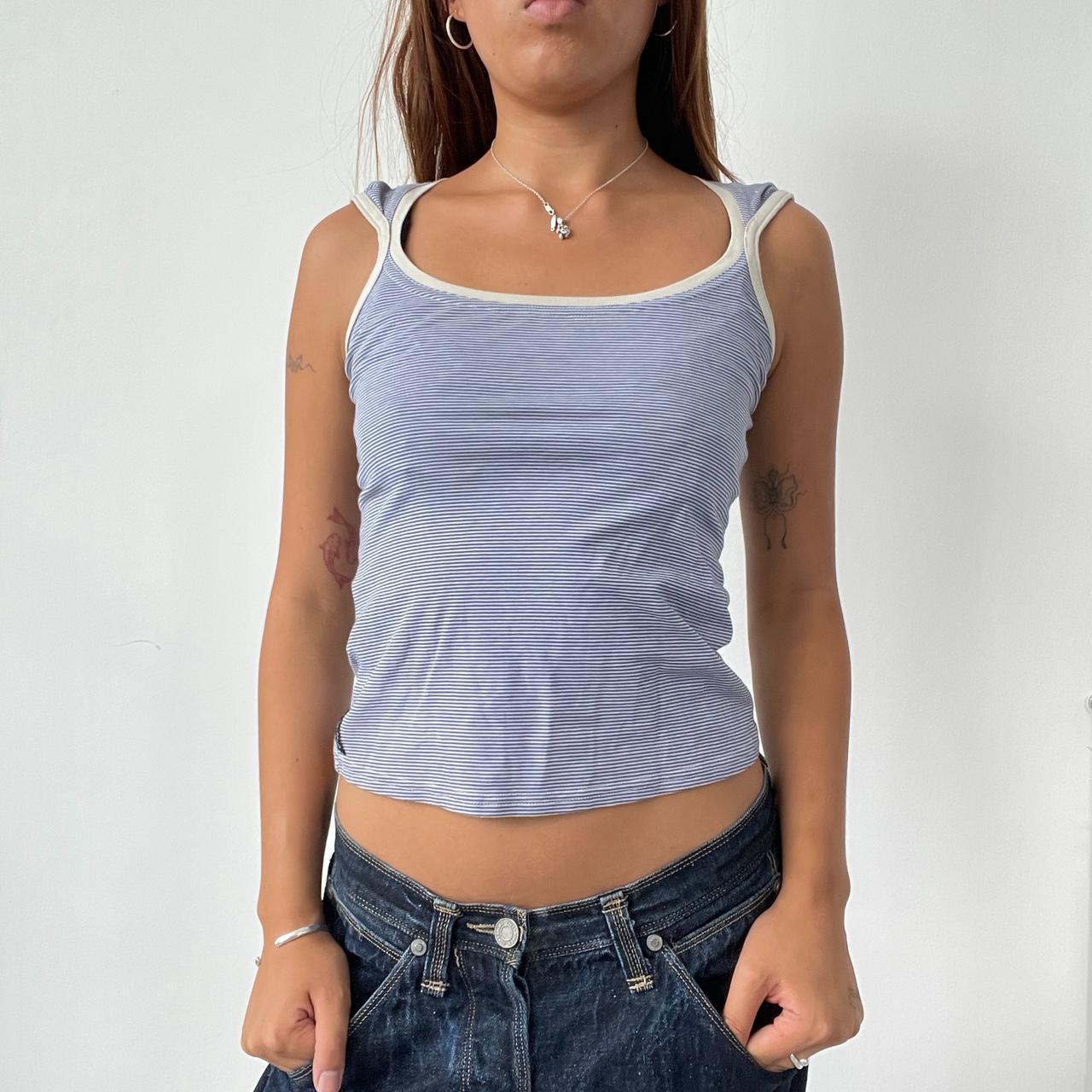 Vintage Armani Stripe Top