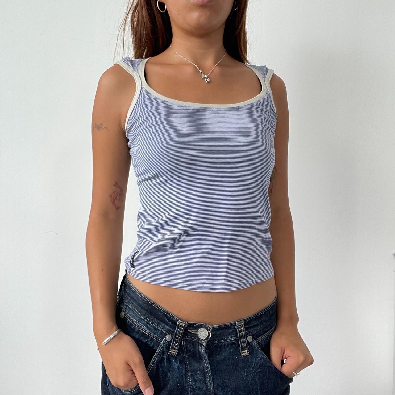 Vintage Armani Stripe Top