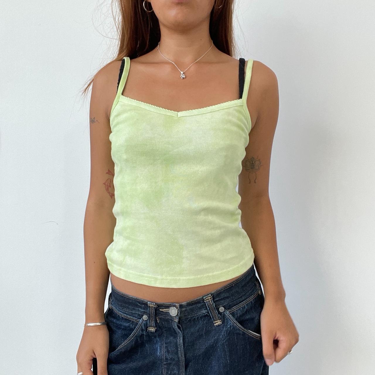 Vintage Neon Acid Wash Cami Top