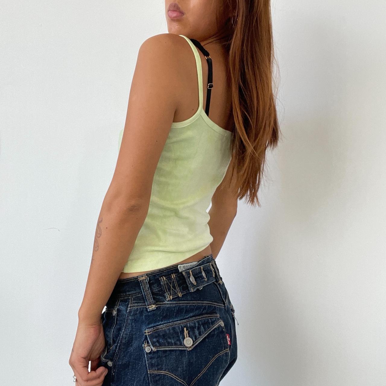Vintage Neon Acid Wash Cami Top