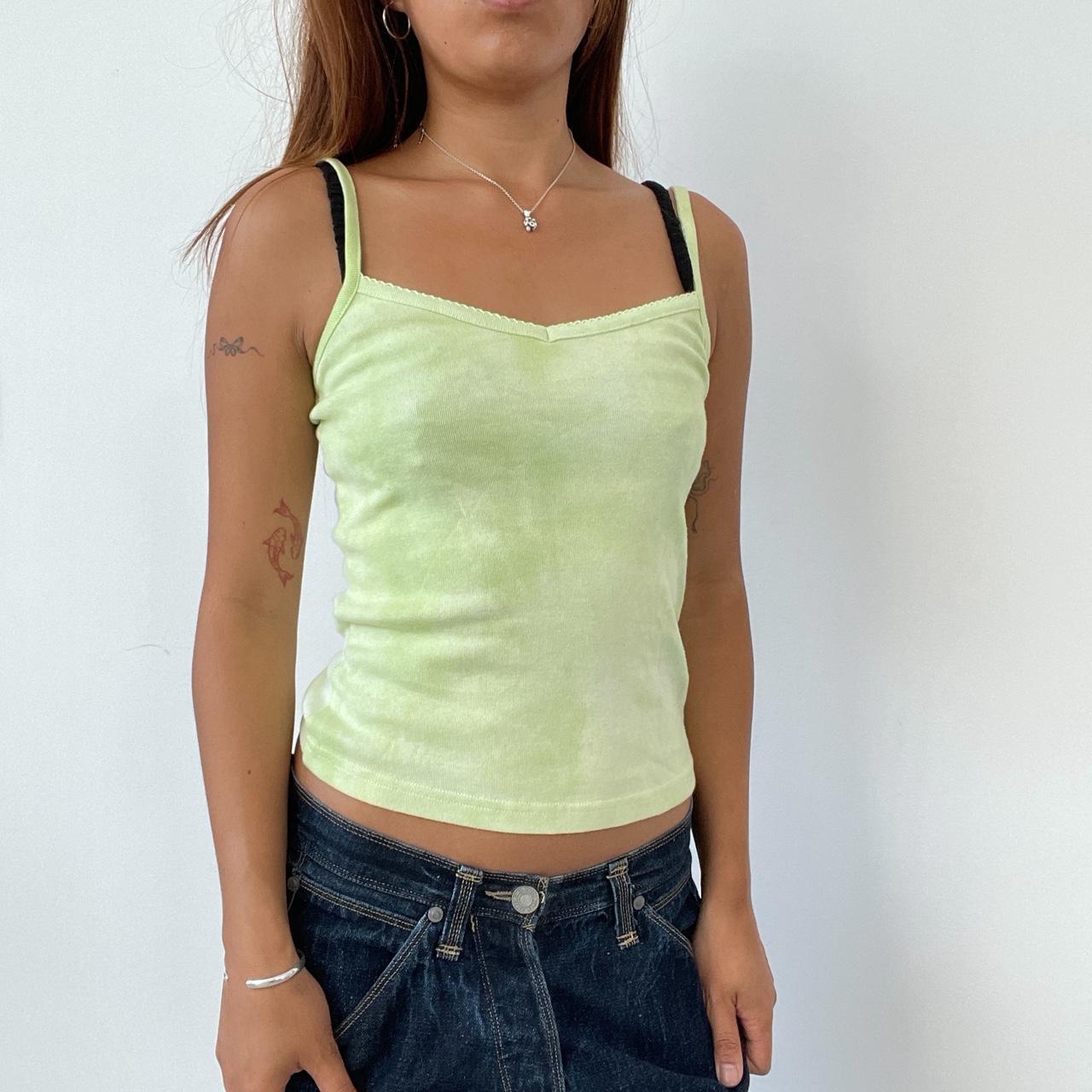 Vintage Neon Acid Wash Cami Top
