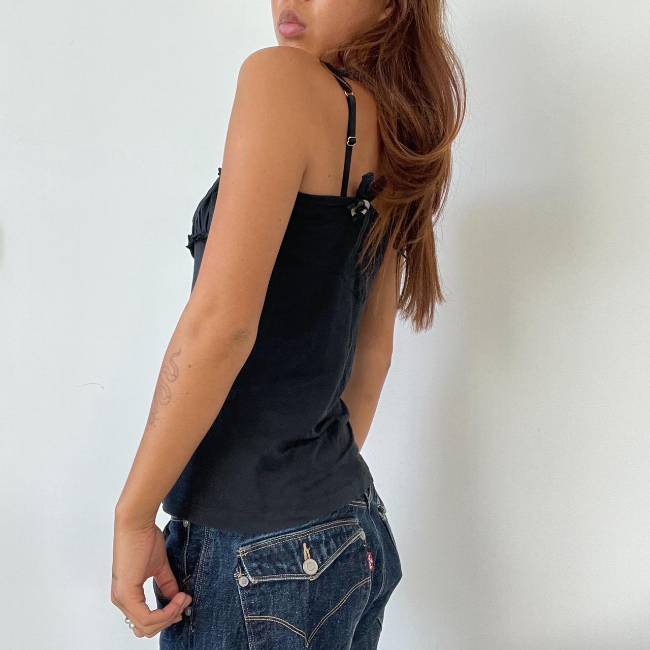 Vintage Cop Copine Black Top