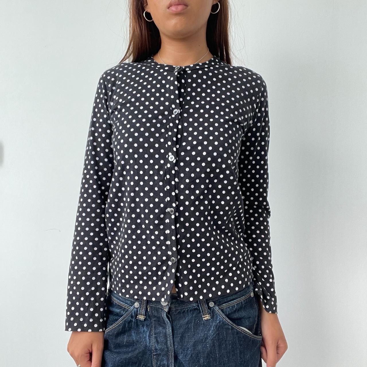 Vintage Polka dot H&M comme des garçons Cardigan