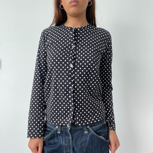Vintage Polka dot H&M comme des garçons Cardigan