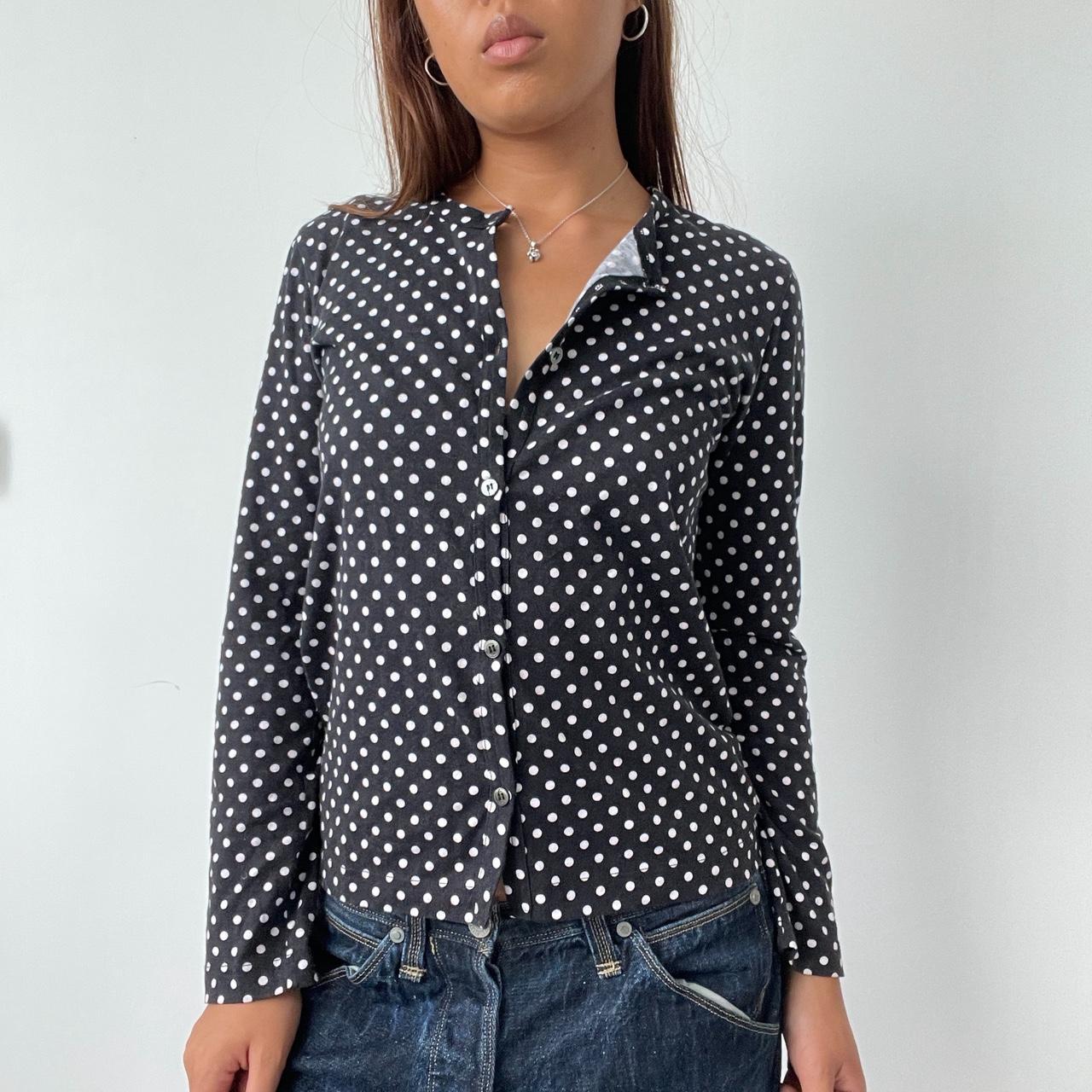 Vintage Polka dot H&M comme des garçons Cardigan