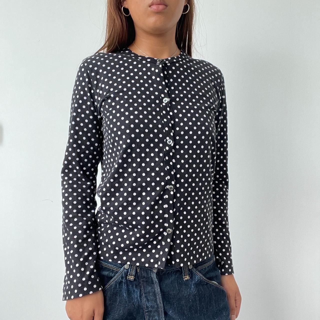Vintage Polka dot H&M comme des garçons Cardigan