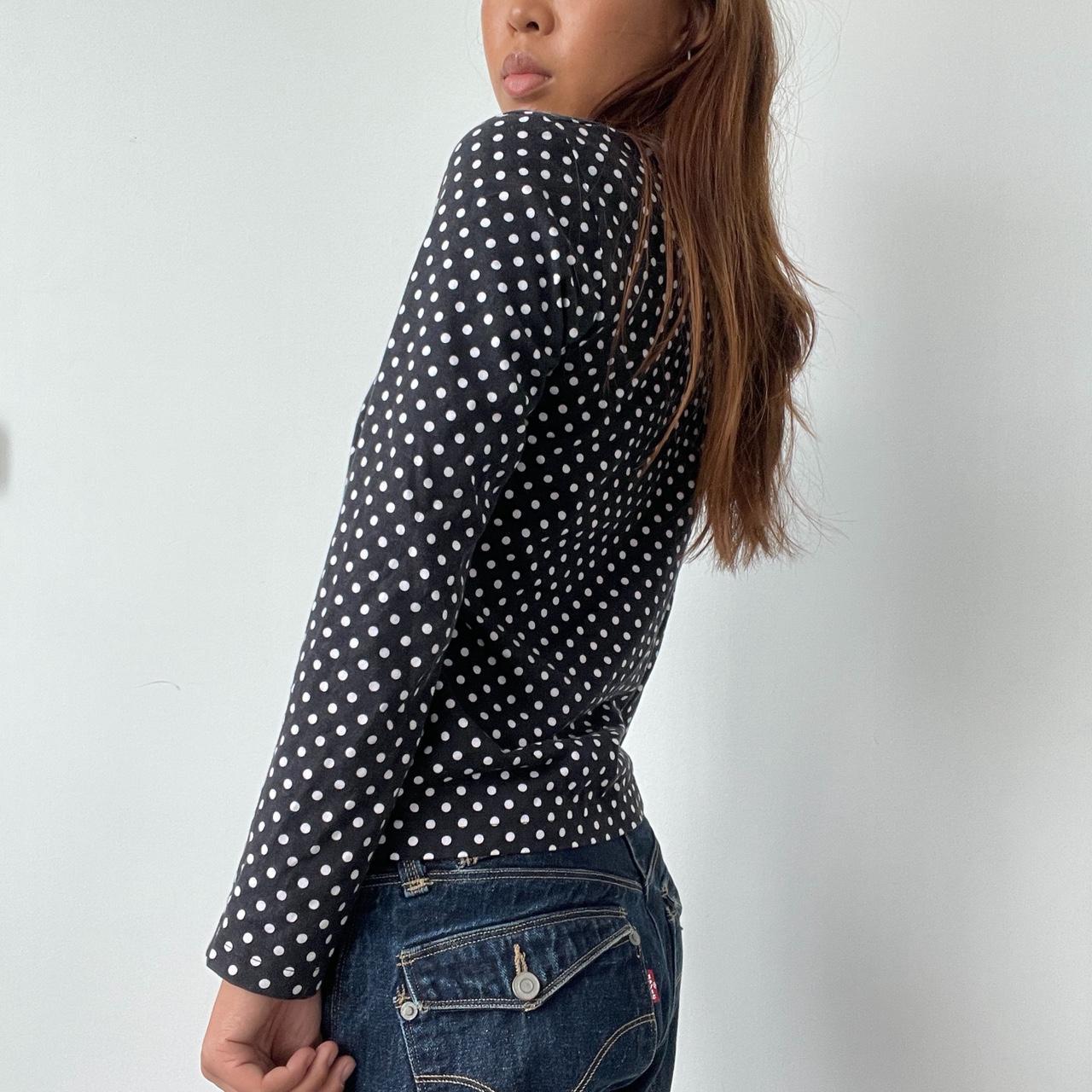 Vintage Polka dot H&M comme des garçons Cardigan