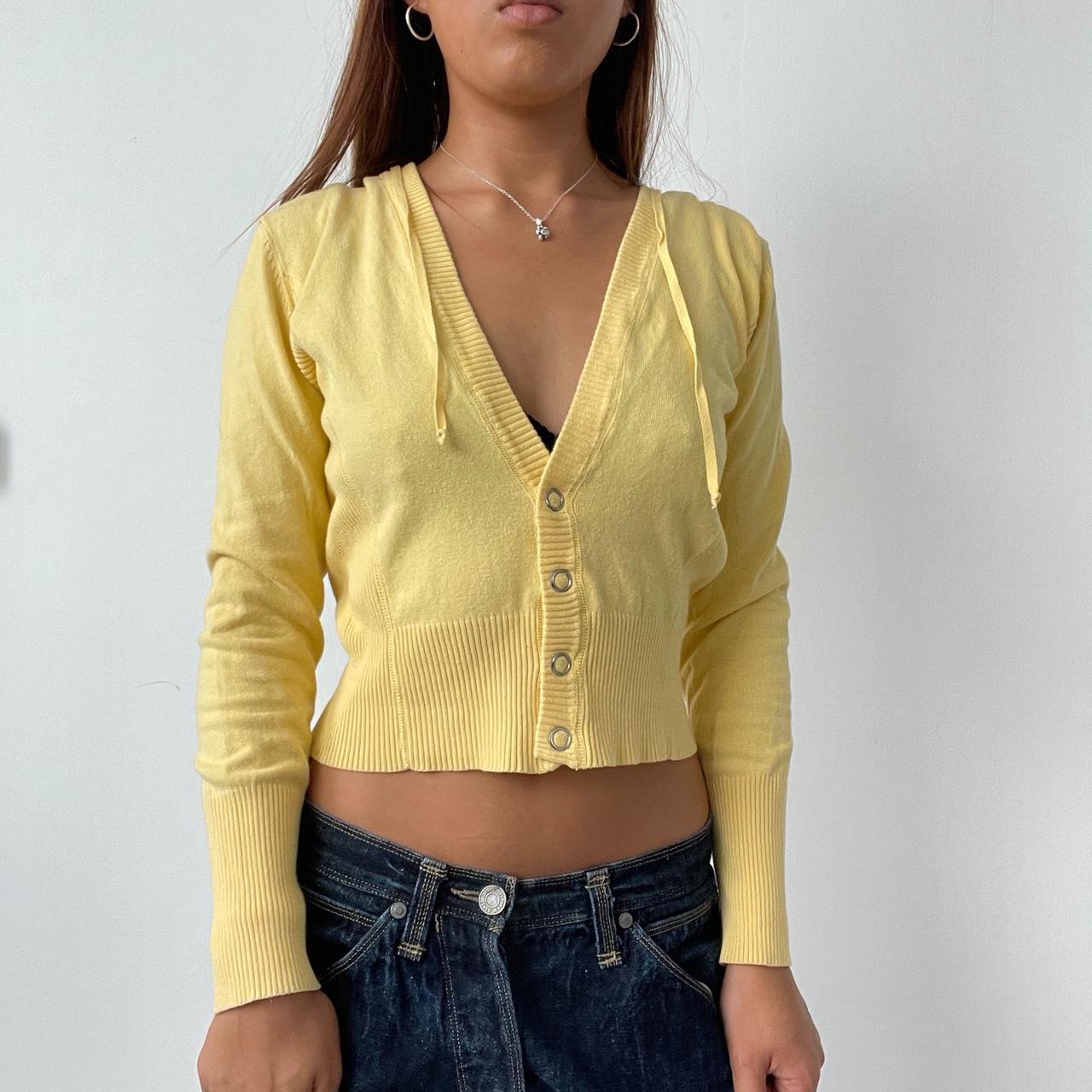 Vintage Yellow Cardigan